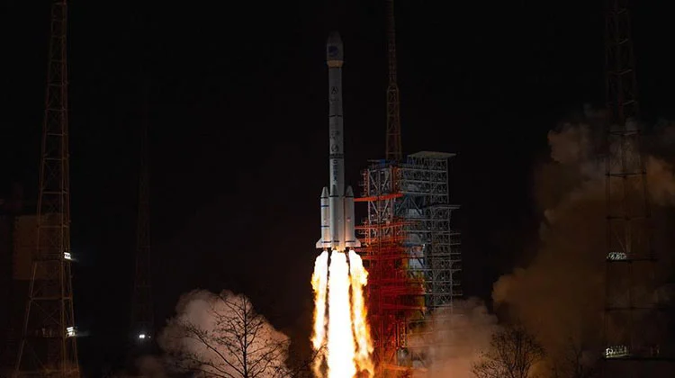 China startet neuen Beidou-Navigations satelliten
